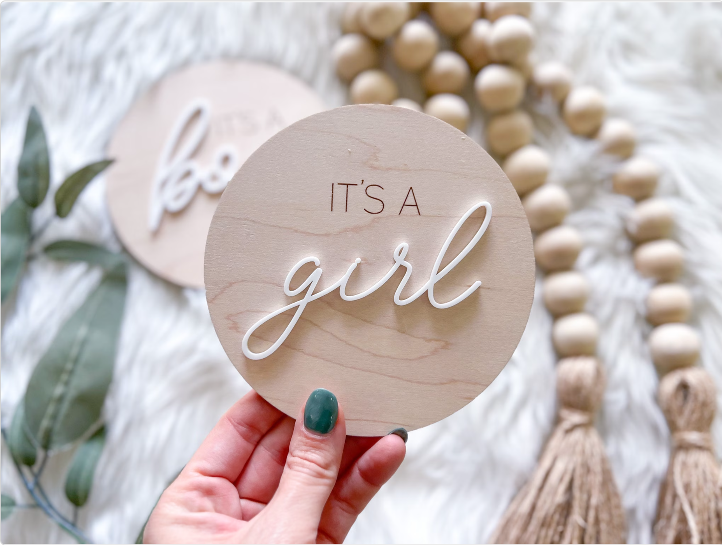 It's A Girl - It's A Boy Sign
